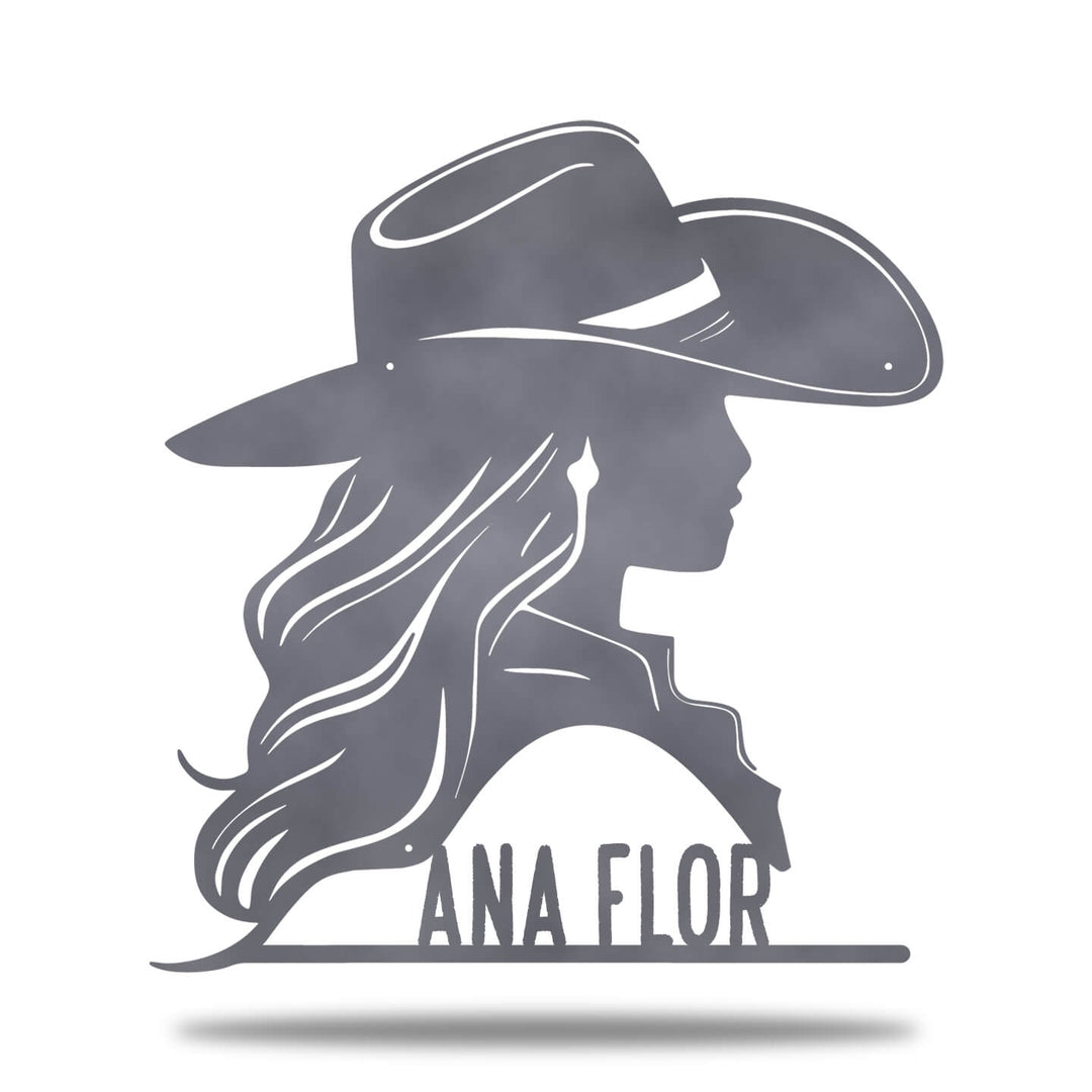 Placa Mulher Country