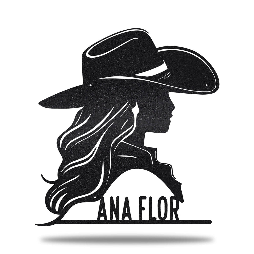 Placa Mulher Country