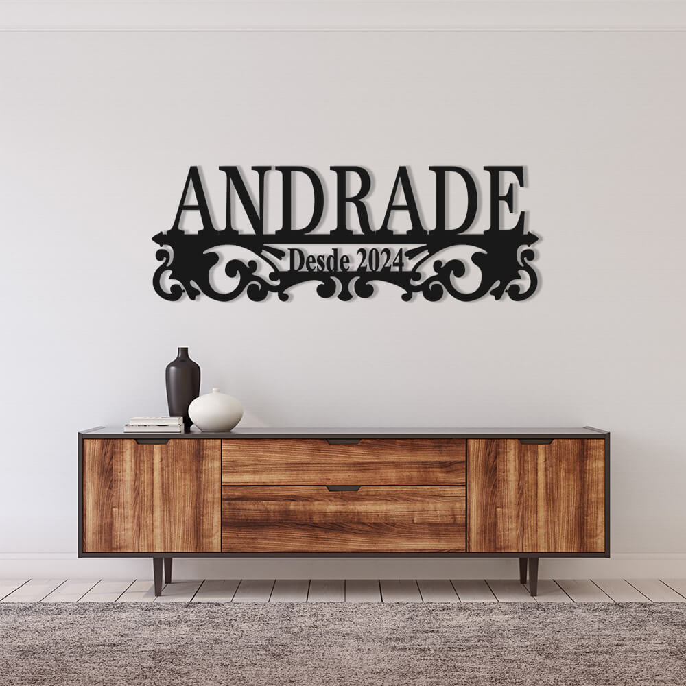 Brasão de Metal Tradicional