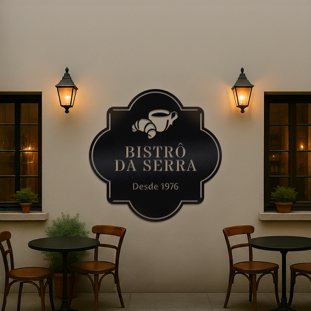 Placa Café Clássica