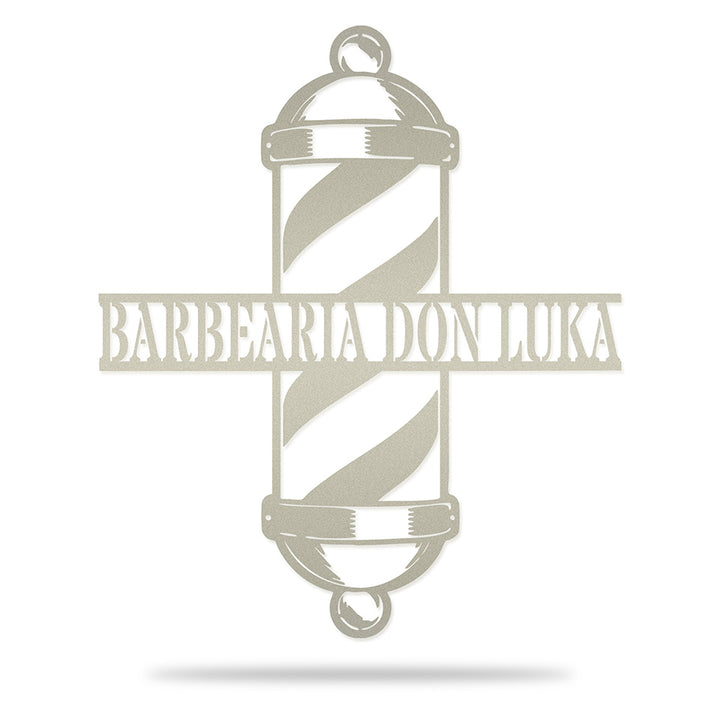 Placa Barbearia