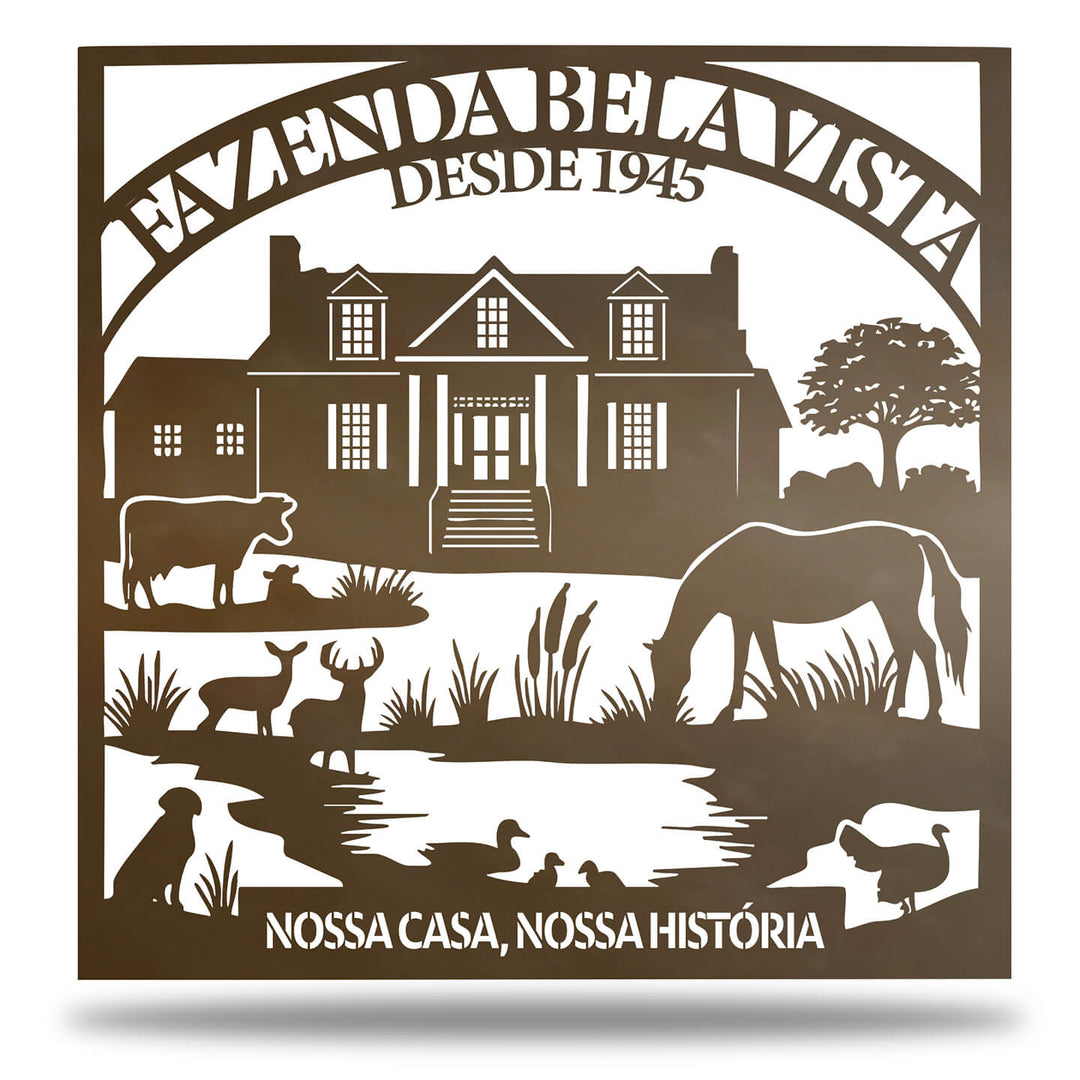 Paisagem Entrada Fazenda