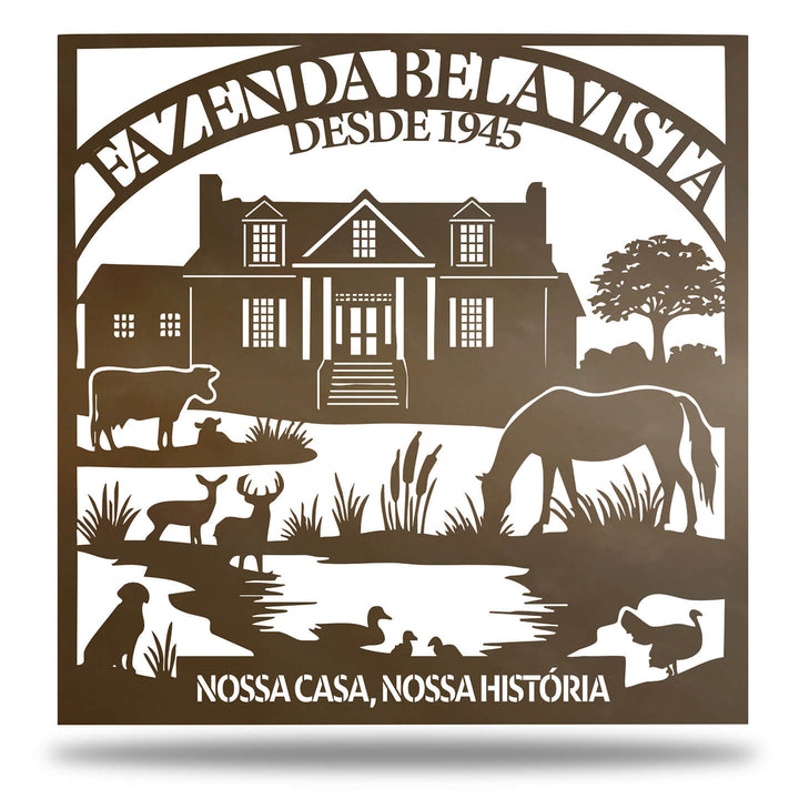 Paisagem Entrada Fazenda