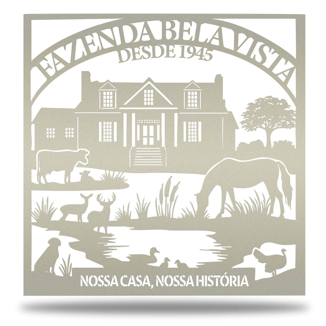 Paisagem Entrada Fazenda