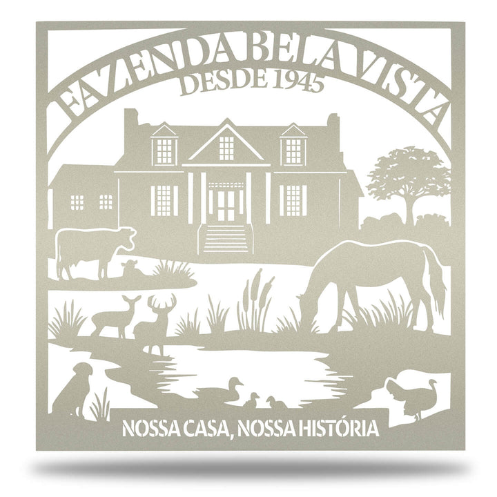 Paisagem Entrada Fazenda