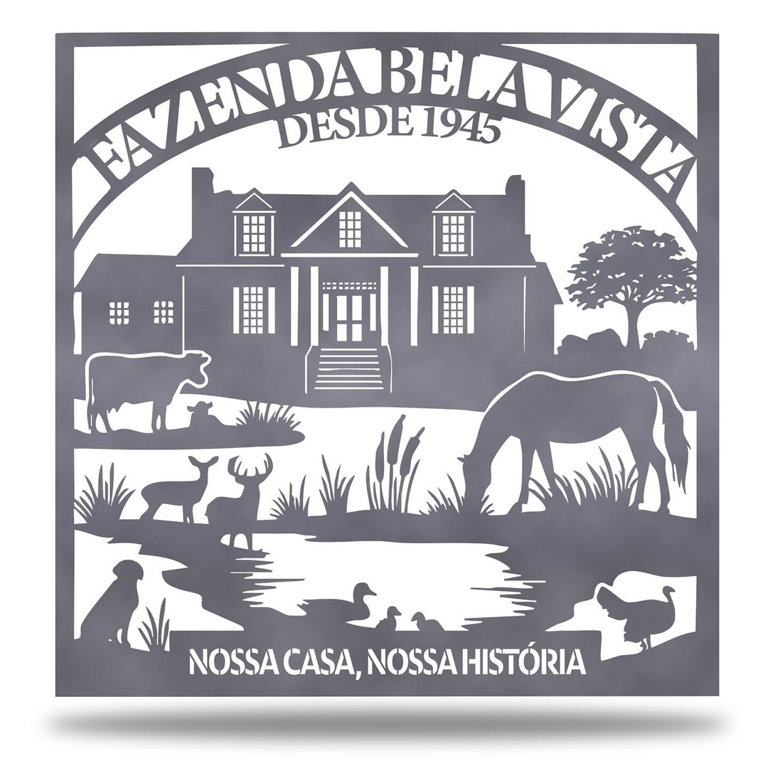 Paisagem Entrada Fazenda