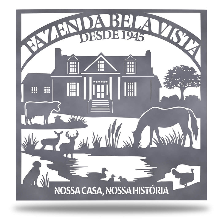 Paisagem Entrada Fazenda