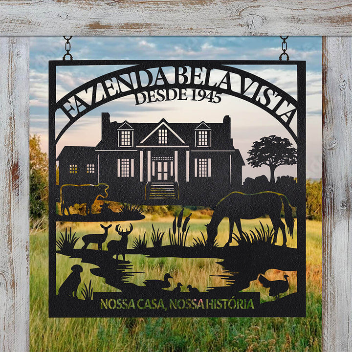 Paisagem Entrada Fazenda