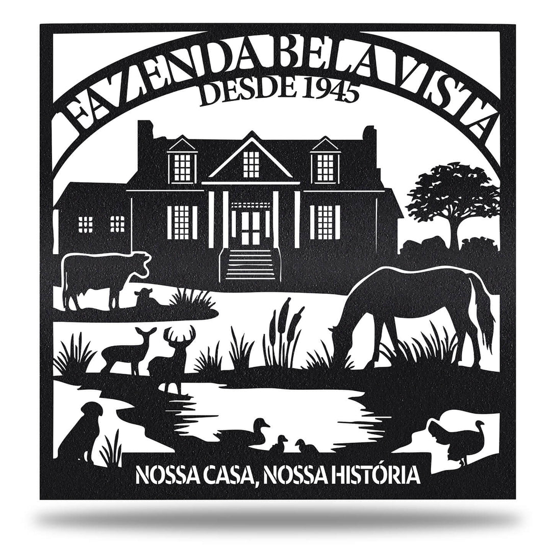 Paisagem Entrada Fazenda