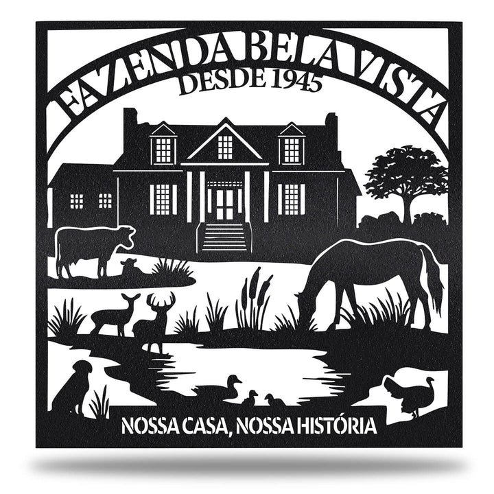 Paisagem Entrada Fazenda