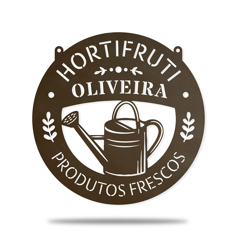 Placa Jardim Regador