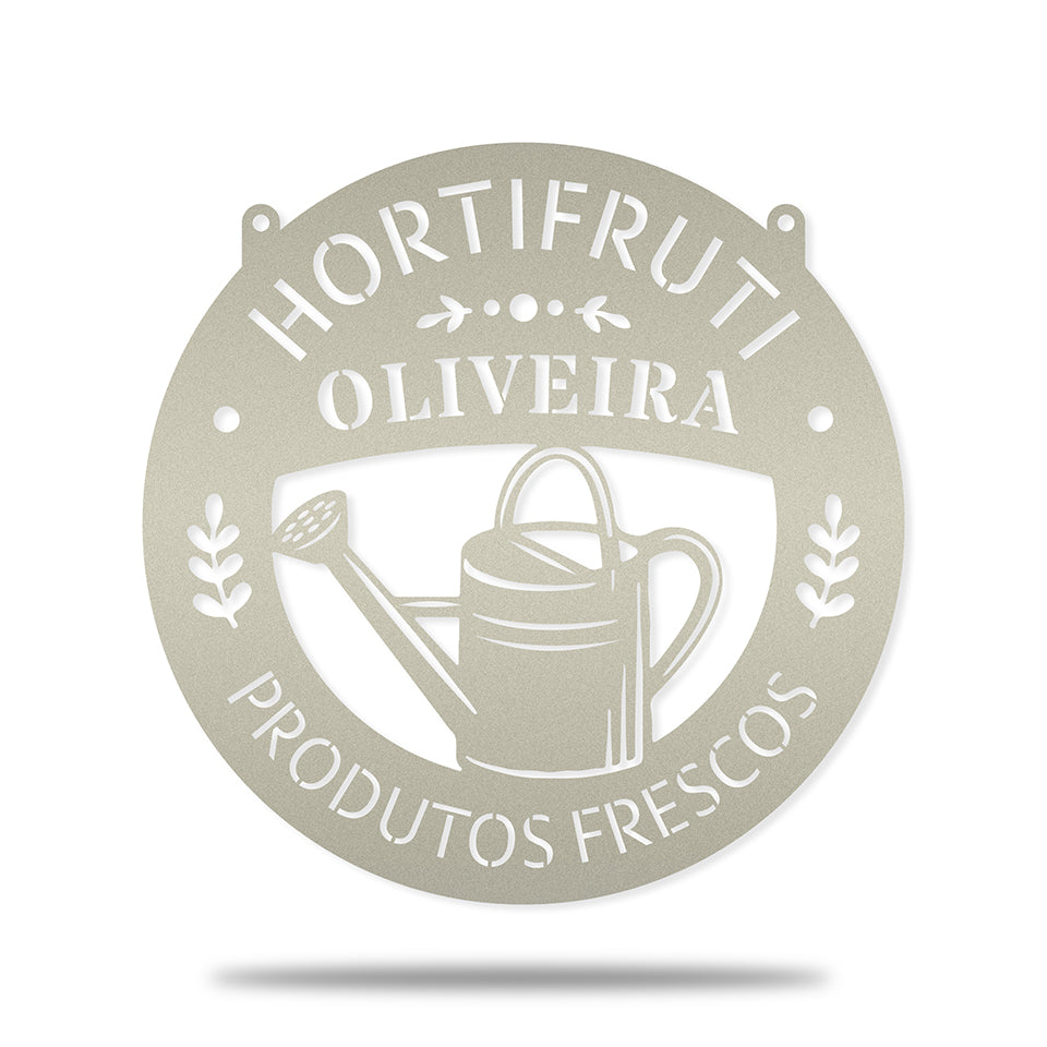 Placa Jardim Regador