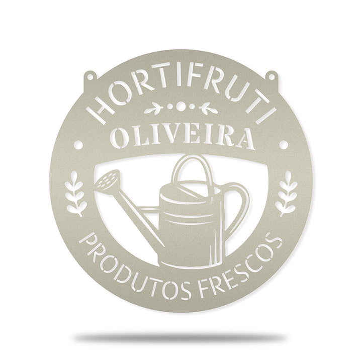 Placa Jardim Regador