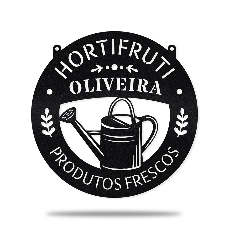 Placa Jardim Regador