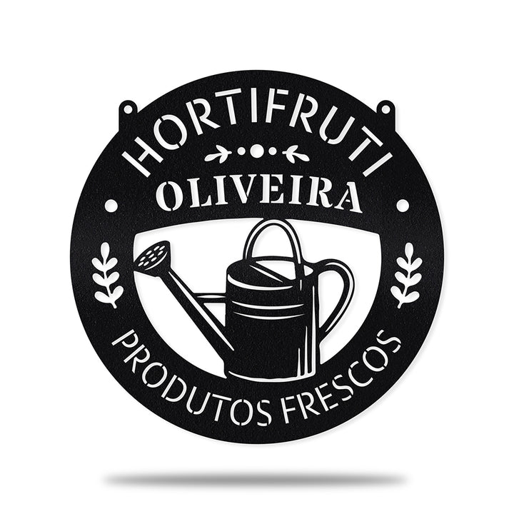 Placa Jardim Regador