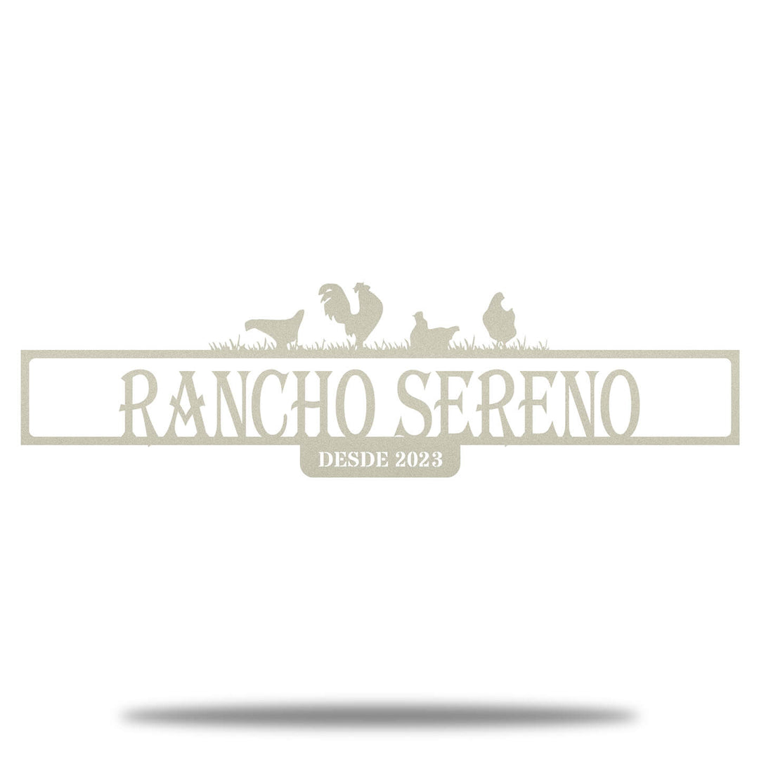 Placa Entrada - Monte a Sua