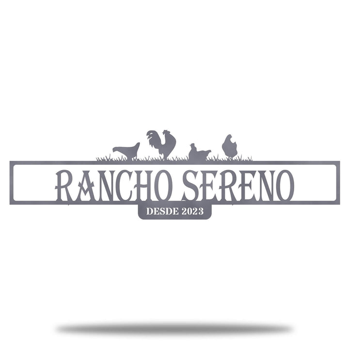 Placa Entrada - Monte a Sua