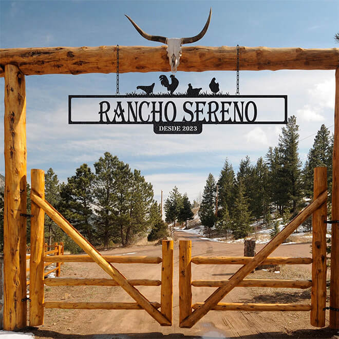 Placa Entrada - Monte a Sua