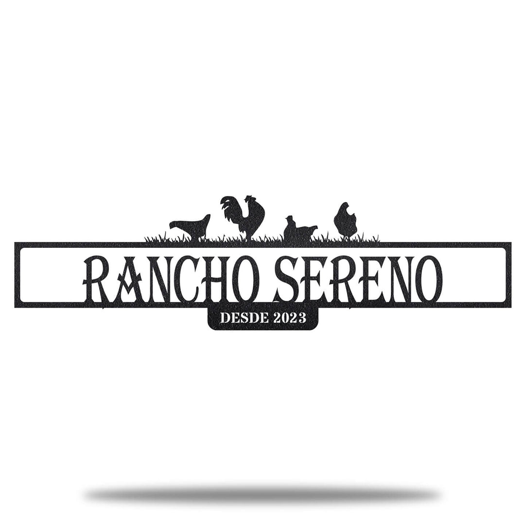 Placa Entrada - Monte a Sua