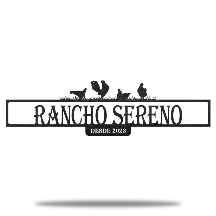 Placa Entrada - Monte a Sua