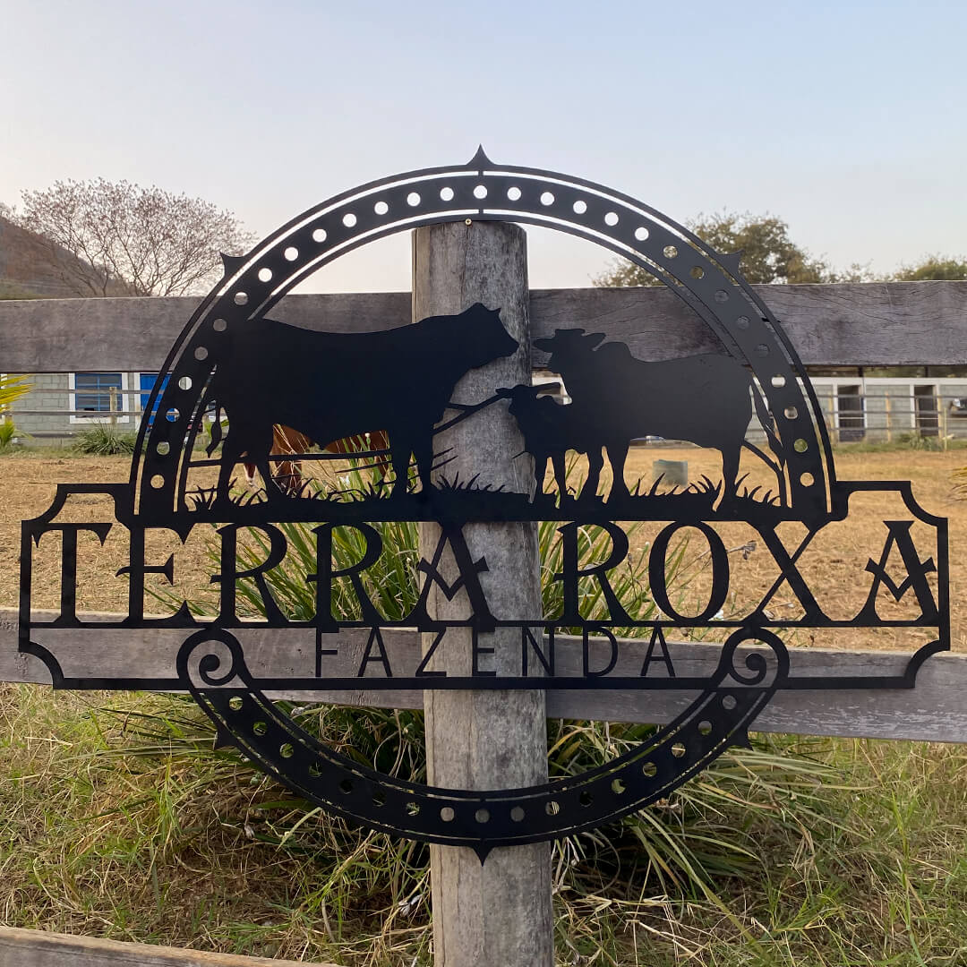 Placa Fazenda