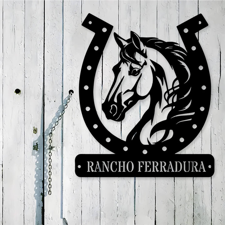 Cavalo com Ferradura