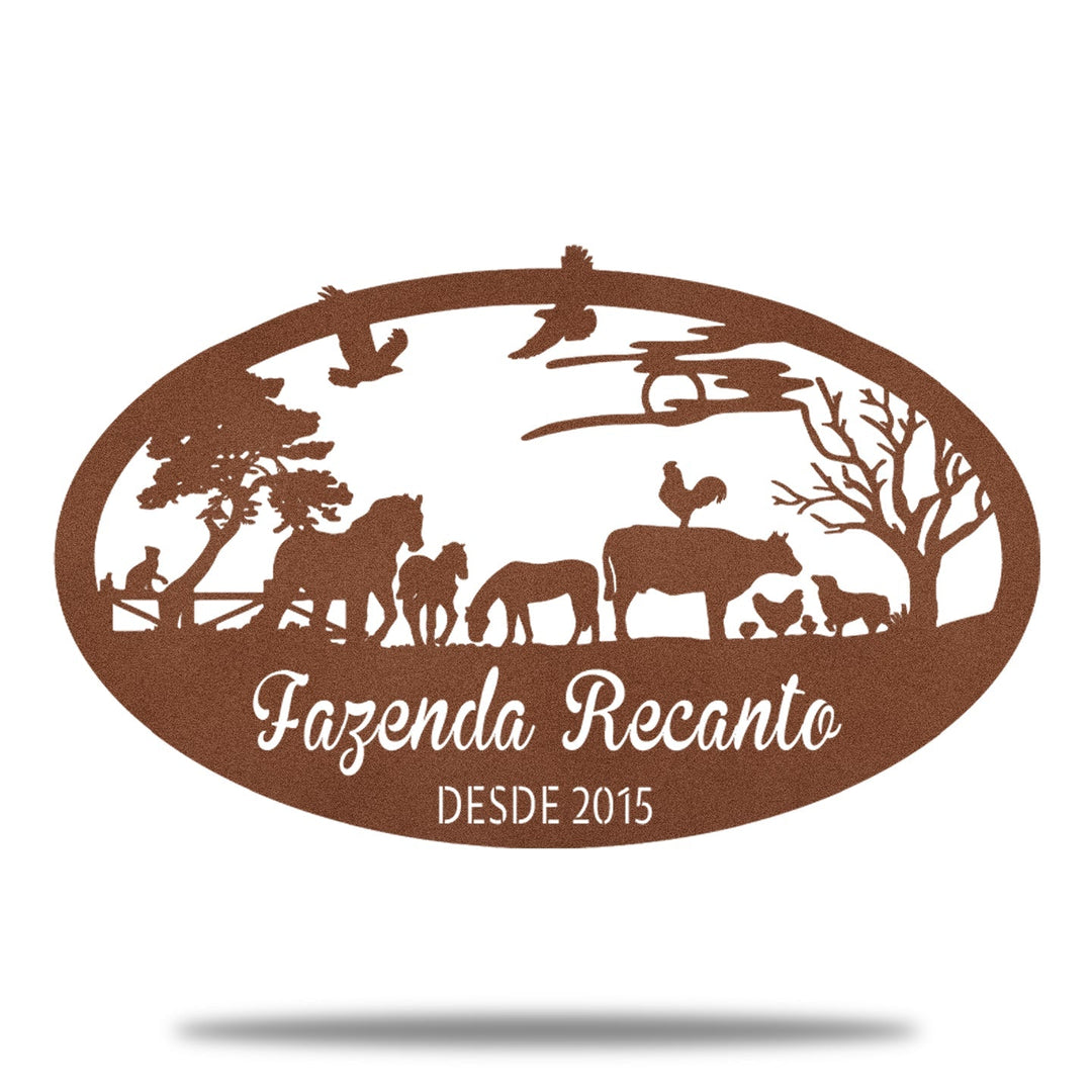 Animais na Fazenda
