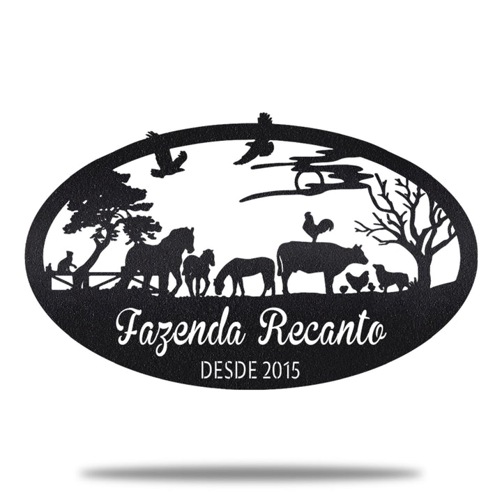 Animais na Fazenda