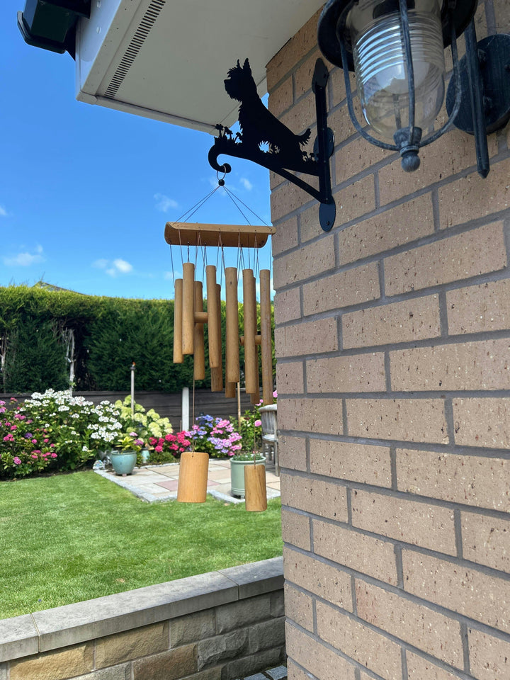 Terrier Escocês  - Suporte de Planta em Metal