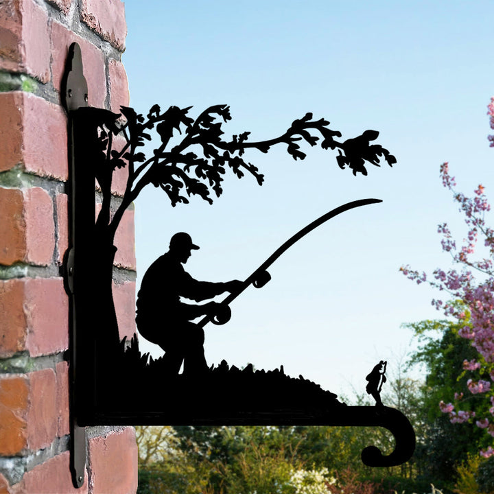 Pescador - Suporte de Planta em Metal