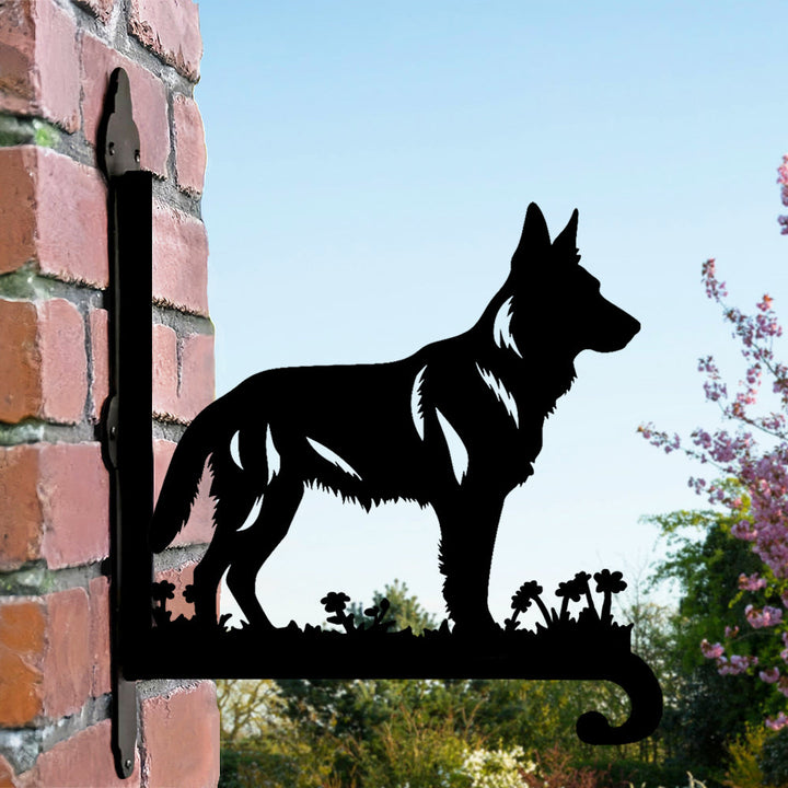 Pastor Alemão - Suporte de Planta em Metal