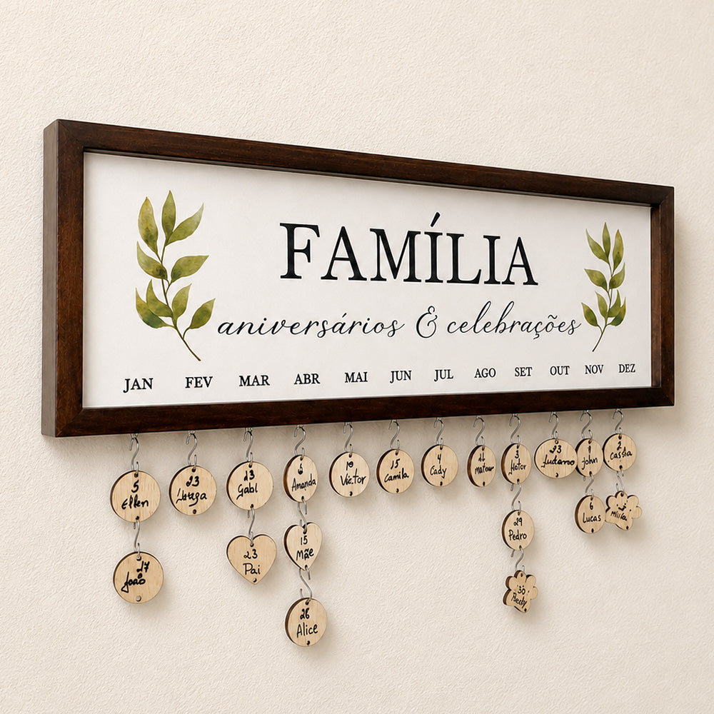 Calendário da Família™ - Aniversários &amp; Celebrações