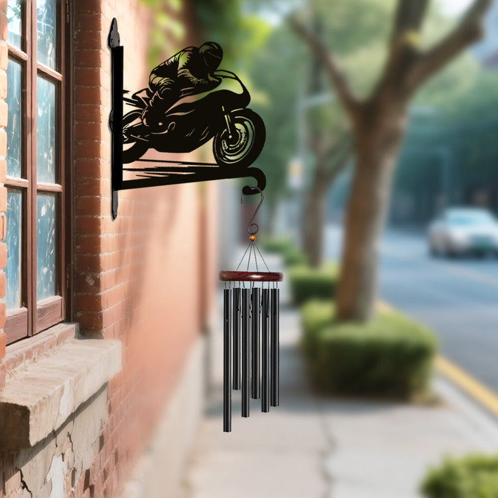 Moto de Corrida - Suporte de Planta em Metal