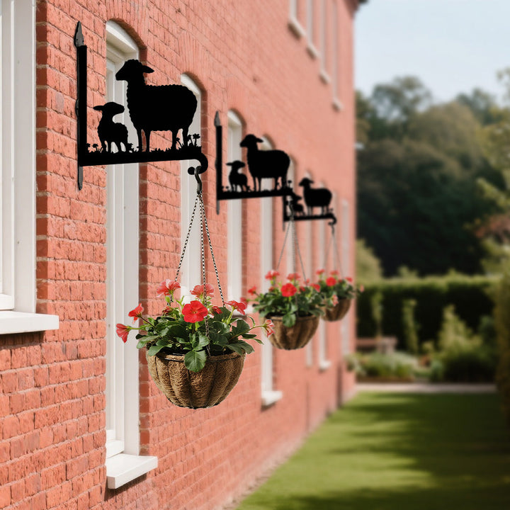 Ovelhas  - Suporte de Planta em Metal