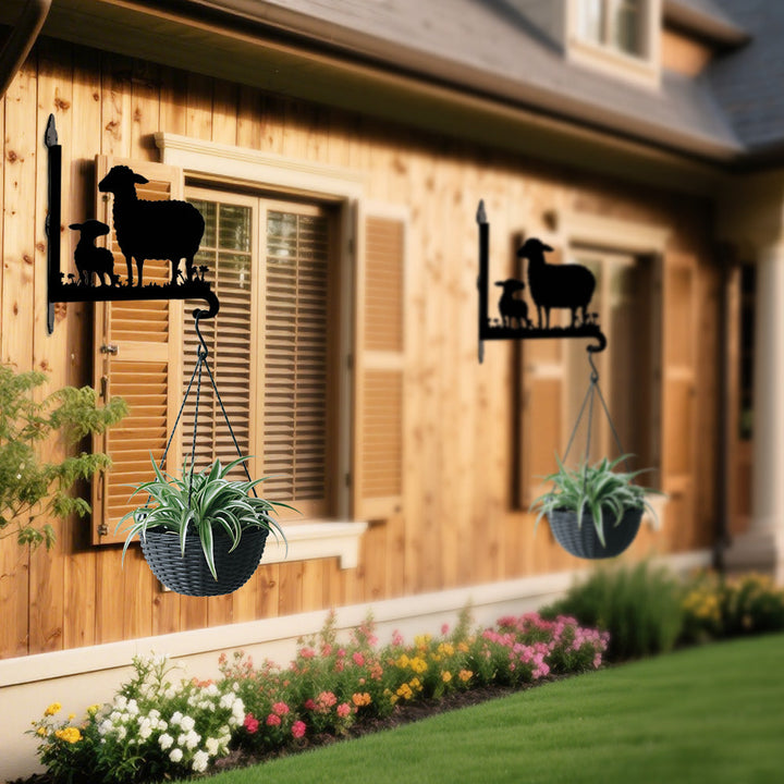 Ovelhas  - Suporte de Planta em Metal