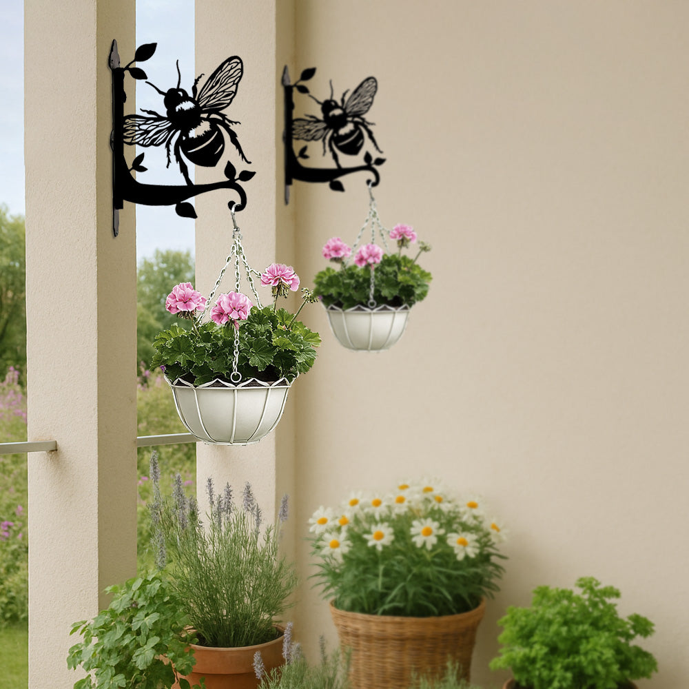 Abelha - Suporte de Planta em Metal