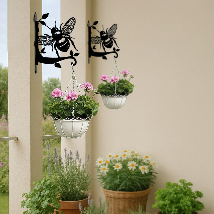 Abelha - Suporte de Planta em Metal