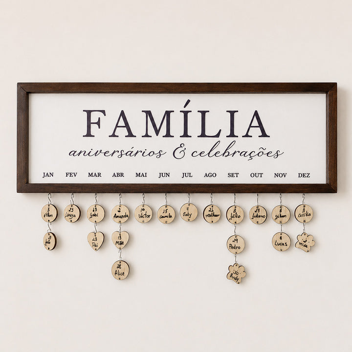 Calendário da Família™ - Aniversários &amp; Celebrações