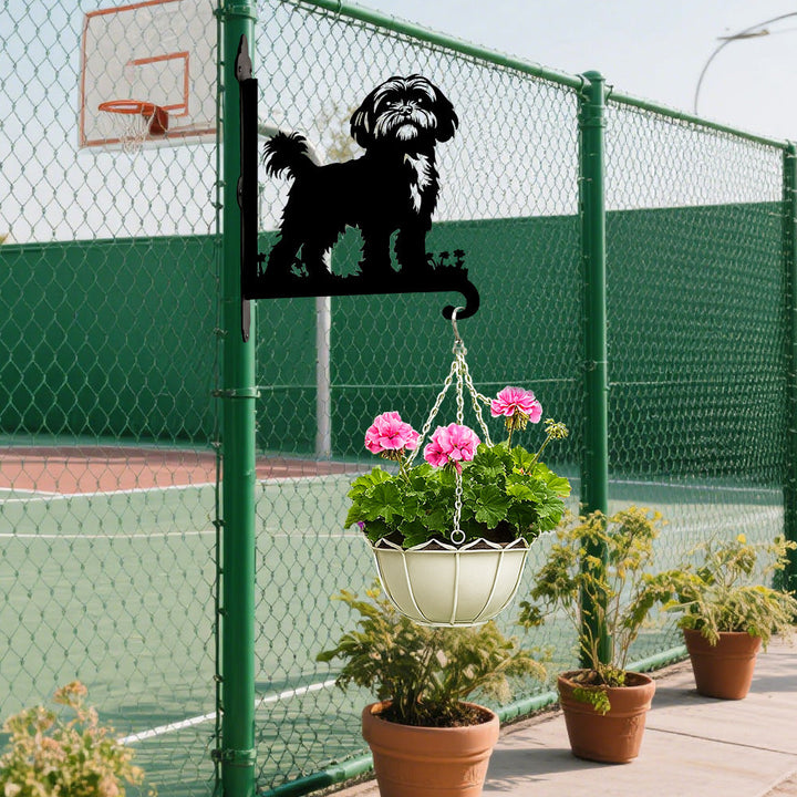 Shih Tzu - Suporte de Planta em Metal