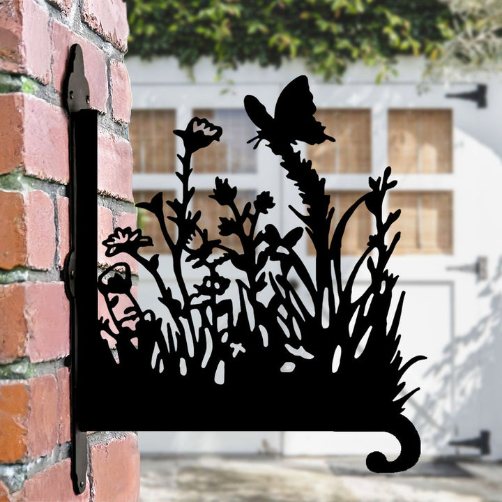 Borboleta no Jardim - Suporte de Planta em Metal