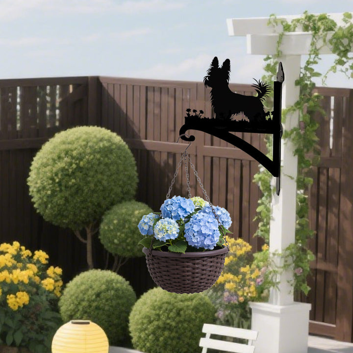 Highland Terrier - Suporte de Planta em Metal