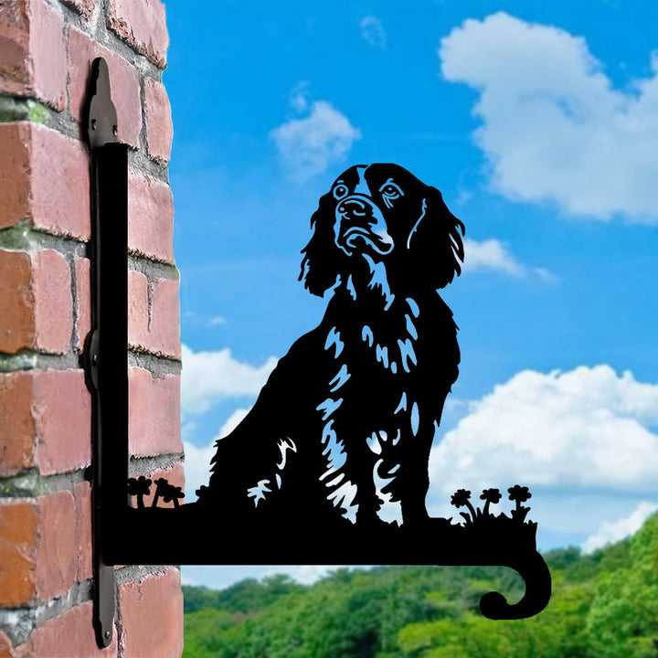 Springer Spaniel Inglês - Suporte de Planta em Metal