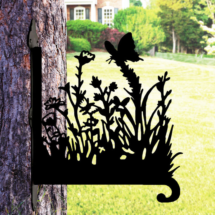 Borboleta no Jardim - Suporte de Planta em Metal