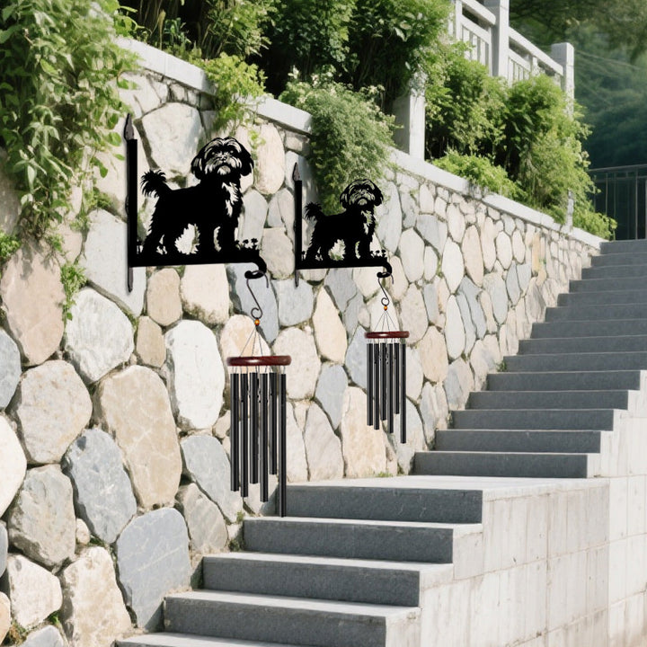 Shih Tzu - Suporte de Planta em Metal