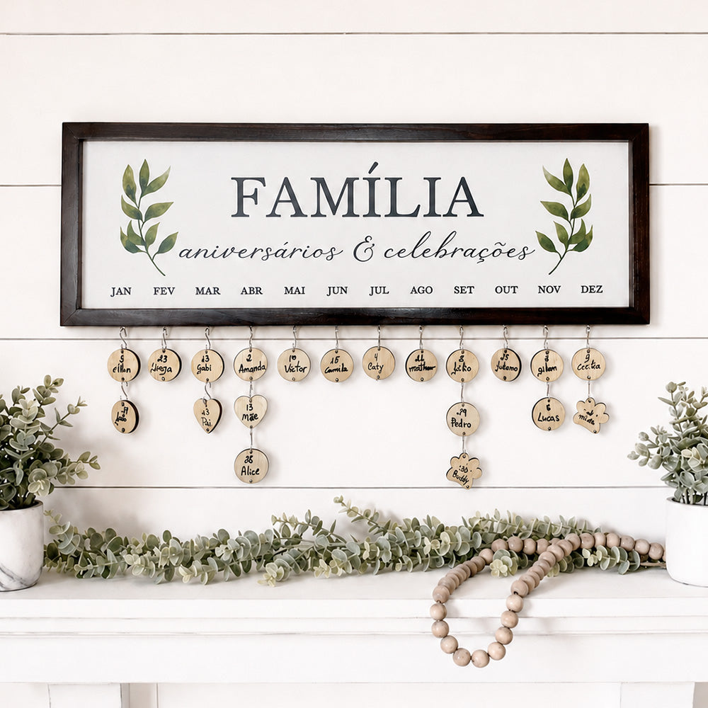Calendário da Família™ - Aniversários &amp; Celebrações