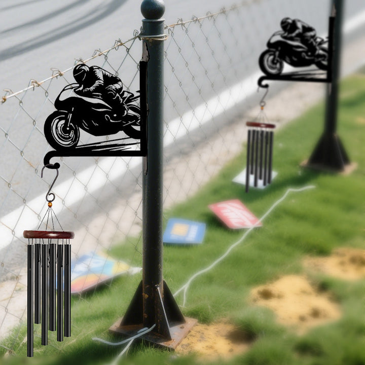 Moto de Corrida - Suporte de Planta em Metal