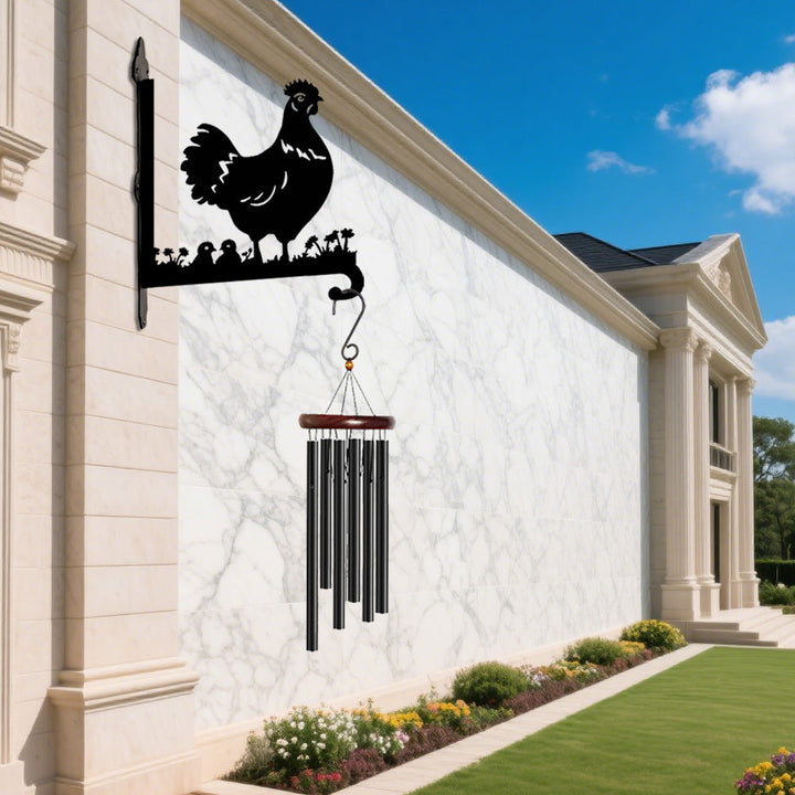 Galinha - Suporte de Planta em Metal