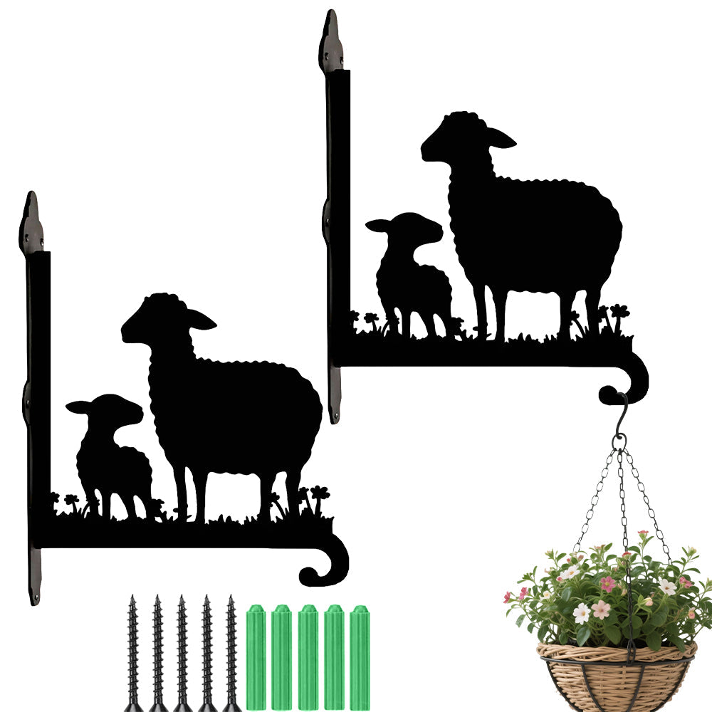 Ovelhas  - Suporte de Planta em Metal