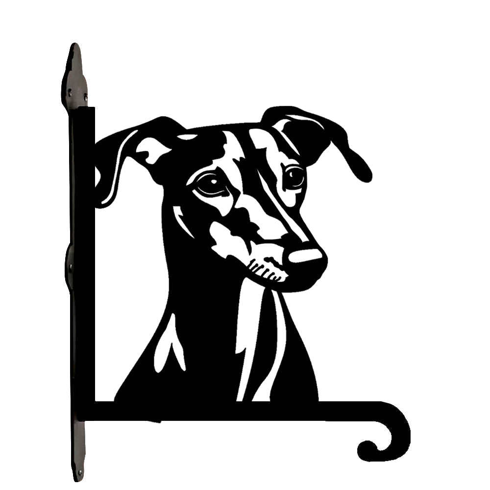 Galgo Inglês - Suporte de Planta em Metal
