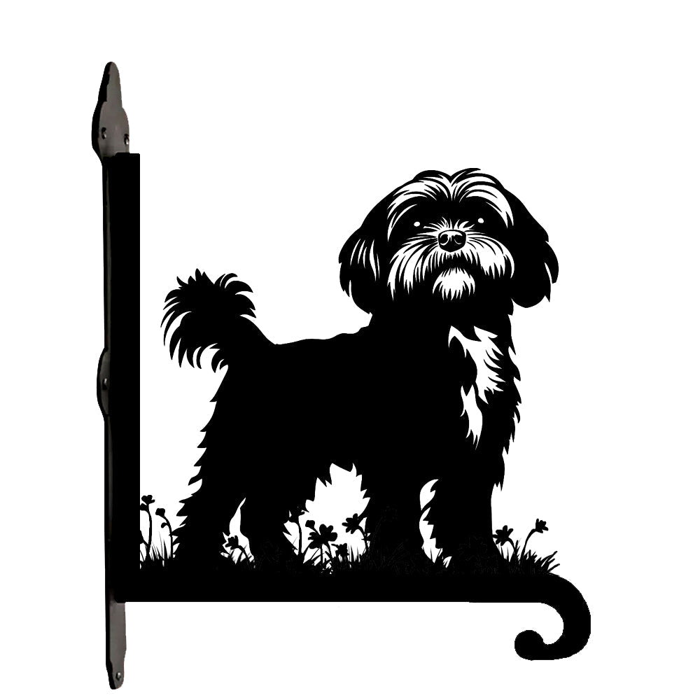 Shih Tzu - Suporte de Planta em Metal